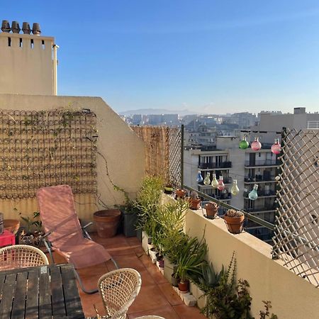 4 Personnes Appart 60 M2 Terrasse 35M2 Sejour Sud 2 Vraies Chambres Gare Saint-Charles Universite Marsylia Zewnętrze zdjęcie
