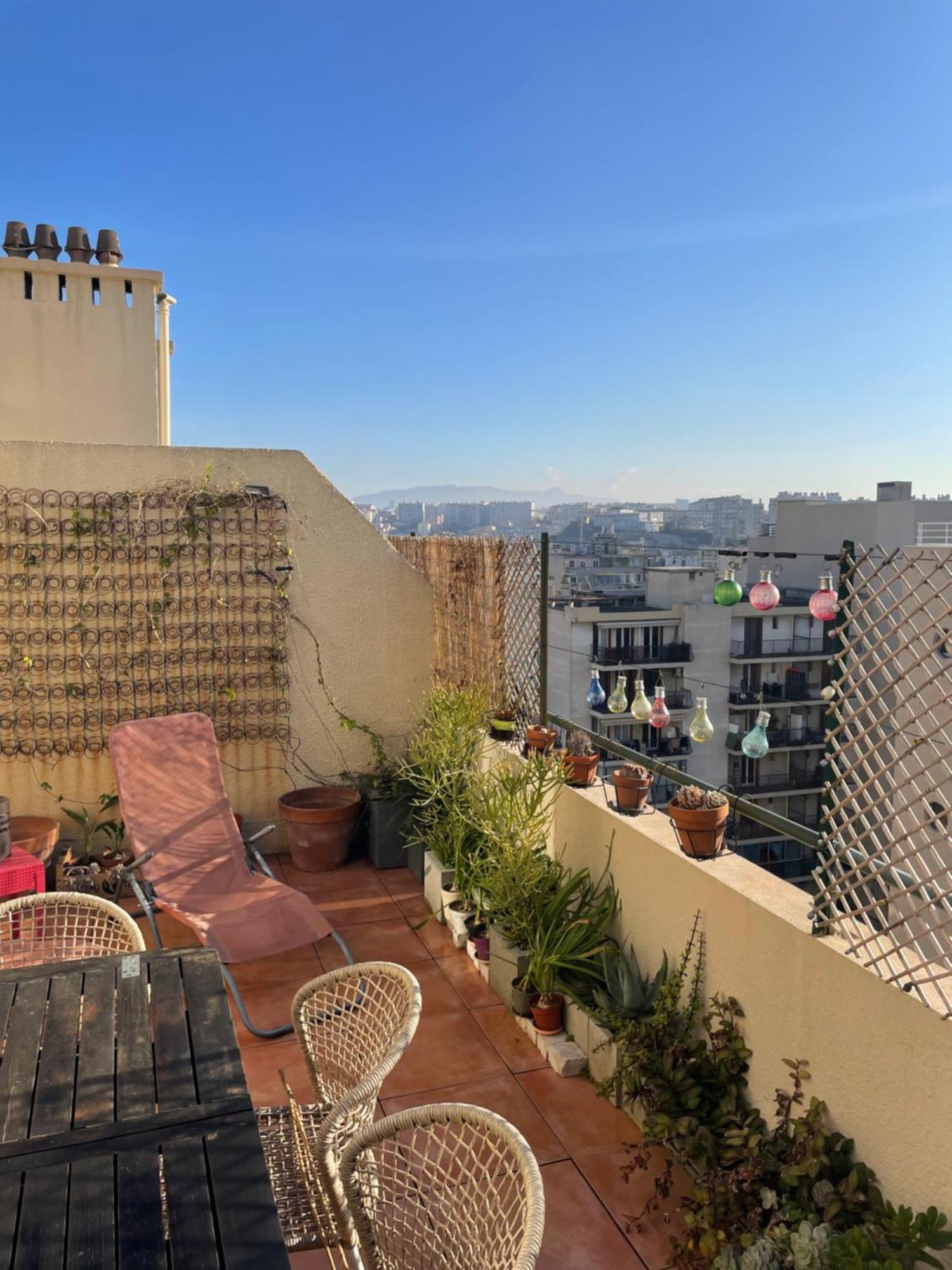 4 Personnes Appart 60 M2 Terrasse 35M2 Sejour Sud 2 Vraies Chambres Gare Saint-Charles Universite Marsylia Zewnętrze zdjęcie